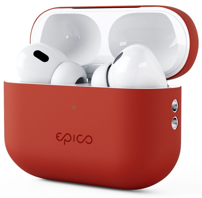 EPICO silikónové puzdro pre Airpods Pro 2 - červené, 9911101400018